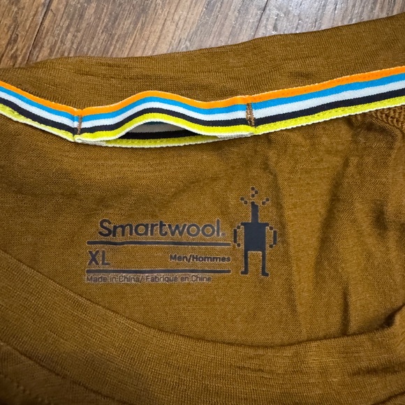 Smart Wool Men's Brown Long Sleeve - XL - Picture 2 of 2